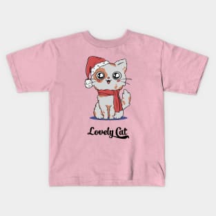 Lovely cat Kids T-Shirt